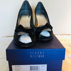 Stewart Weitzman Peep Toe Heels- Size 7